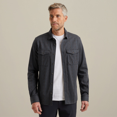 Shirt in jersey – Black Indigo – Shirts | VANGUARD