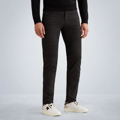 PME Legend Nightflight regular fit pants – Black Indigo – Pants | PME LEGEND