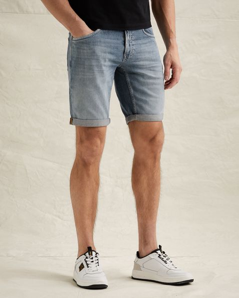 PME Legend Nightflight regular fit shorts – Black Indigo – Shorts | PME LEGEND
