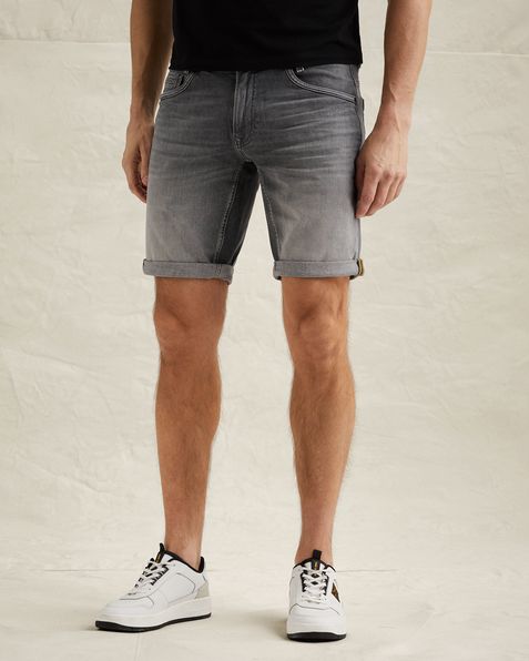 PME Legend Nightflight regular fit shorts – Grey Comfort Denim – Shorts | PME LEGEND