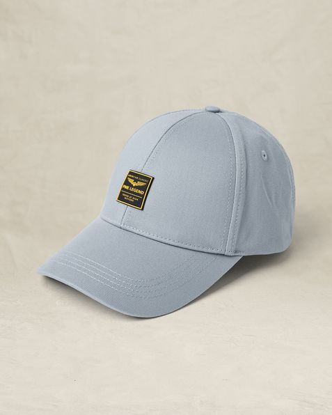 Cap van twill met stitching details – Black Indigo – Petten | PME LEGEND