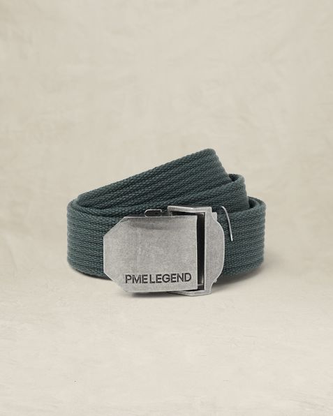 Riem van canvas met metalen gesp – Elmwood – Riemen | PME LEGEND