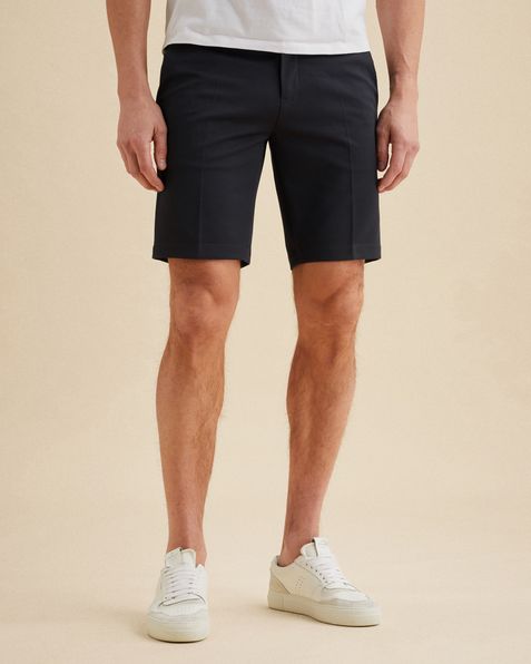Short V11 relaxed slim fit – Black Indigo – Pantalons chinos | VANGUARD