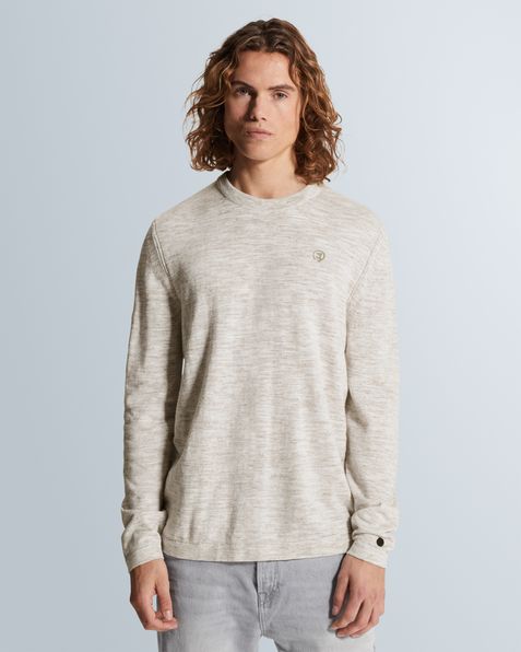 Pullover in a cotton/linen blend – Castle Wall – Truien | CAST IRON