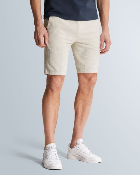 Regular fit chino shorts – Grey Comfort Denim – Chino pants | CAST IRON