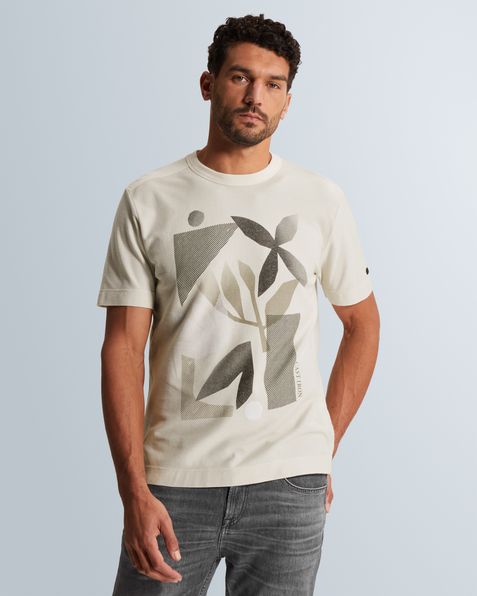 T-shirt with multicolored artwork – Castle Wall – T-shirts | CAST IRON