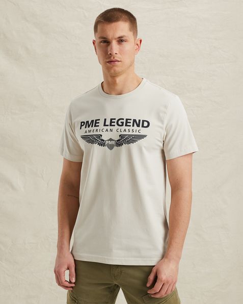 T-shirt with logo – Castle Wall – T-shirts | PME LEGEND