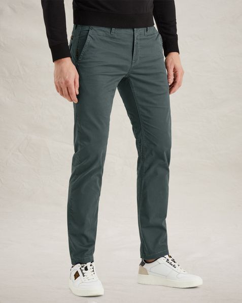 American Classic regular fit chino – Grey Comfort Denim – Chino's | PME LEGEND