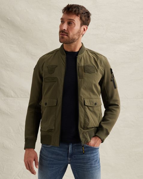 Hybrid jacket met flight pocket – Elmwood – Zomerjassen | PME LEGEND