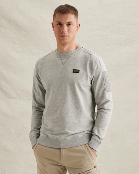 American Classic sweatshirt – Grey Comfort Denim – New in | PME LEGEND