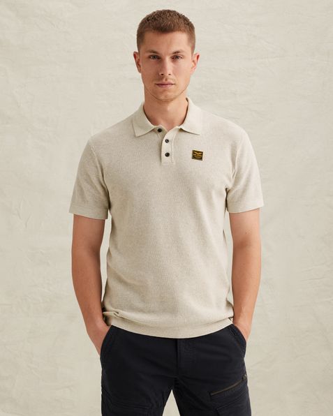 Polo met wafelstructuur – Castle Wall – Polo's | PME LEGEND