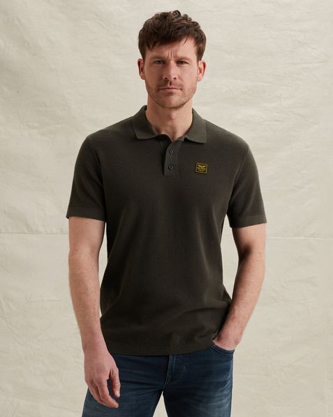 Polo met wafelstructuur – Elmwood – Polo's | PME LEGEND