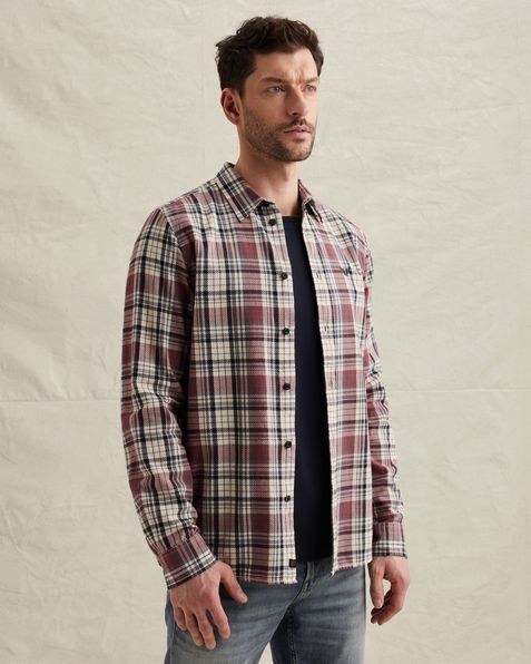 Shirt with allover check pattern – Mellow Rose – Casual shirts | PME LEGEND