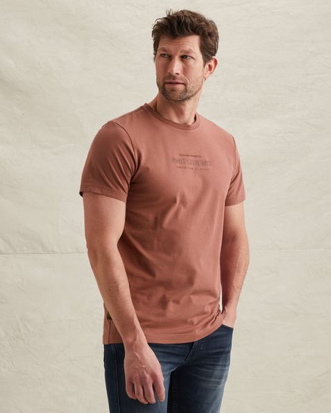 T-shirt with artwork and stitching details – Mellow Rose – T-shirts | PME LEGEND