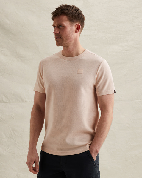 T-shirt in interlock jersey – Mellow Rose – T-shirts | PME LEGEND