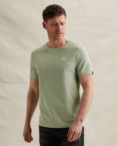 T-shirt in interlock jersey – Weeping Willow – T-shirts | PME LEGEND