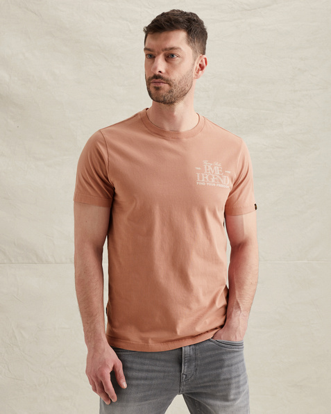 T-shirt van jersey met klein artwork – Mellow Rose – T-shirts | PME LEGEND