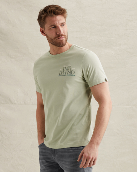 T-shirt van jersey met klein artwork – Weeping Willow – T-shirts | PME LEGEND