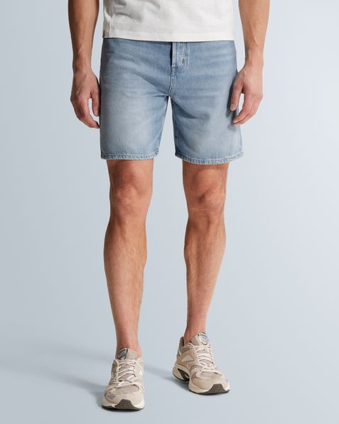 Steeper relaxed fit shorts – Black Indigo – Shorts | CAST IRON