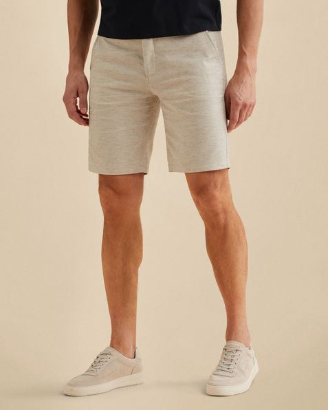 V11 slim fit shorts – Grey Comfort Denim – Chino pants | VANGUARD