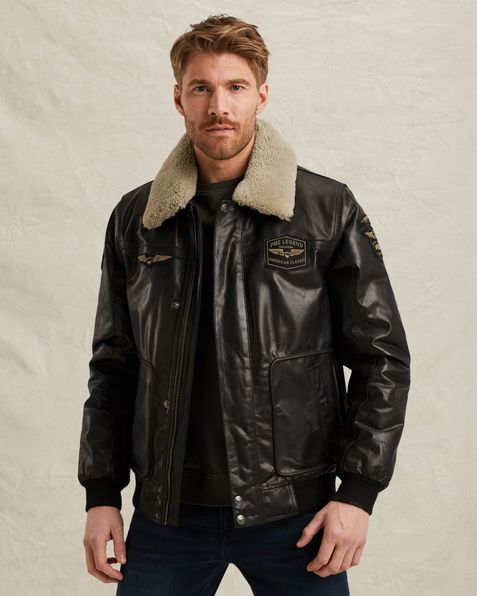 Veste en cuir Hudson – Moonless Night – Vestes en cuir | PME LEGEND