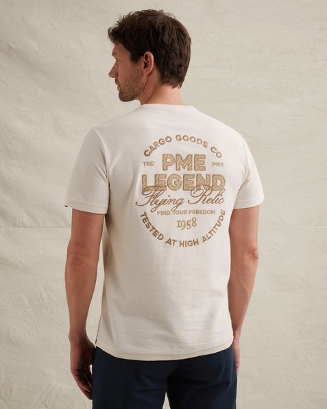 T-shirt avec graphisme brodé dans le dos – Snow White – T-shirts | PME LEGEND