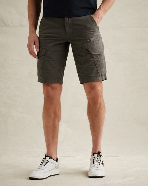 Nordrop tapered fit cargo shorts – Grey Comfort Denim – Cargo pants | PME LEGEND