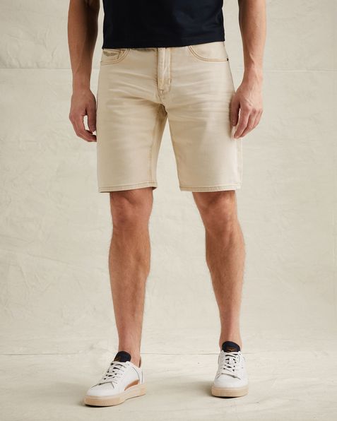 Wingload relaxed fit shorts – Grey Comfort Denim – Shorts | PME LEGEND