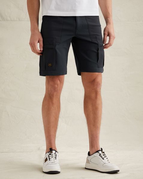 Airylon relaxed fit shorts – Black Indigo – Cargo pants | PME LEGEND