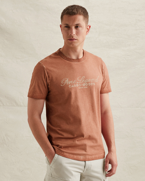 T-shirt in jersey with rugged artwork on the chest – Mellow Rose – T-shirts | PME LEGEND