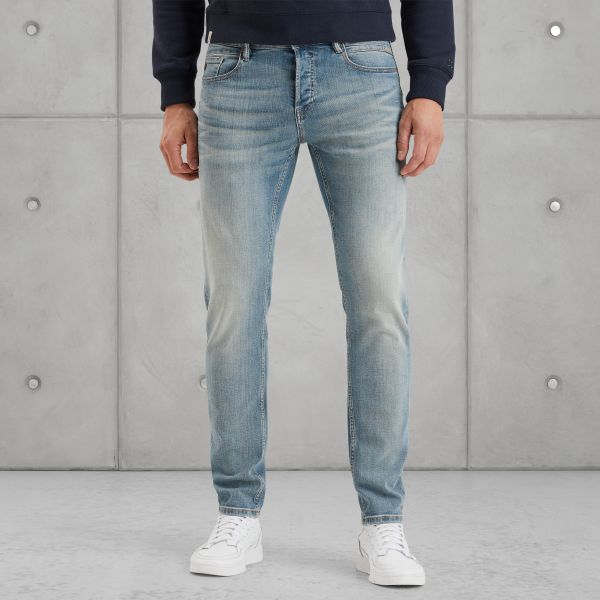 Shiftback tapered fit jeans – Black Indigo – Pants | CAST IRON