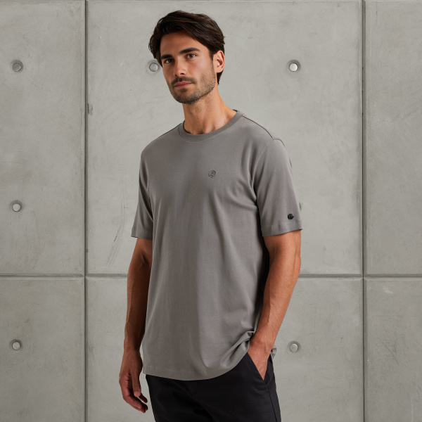 T-shirt in 100% cotton – Grey Comfort Denim – T-shirts & polo shirts | CAST IRON