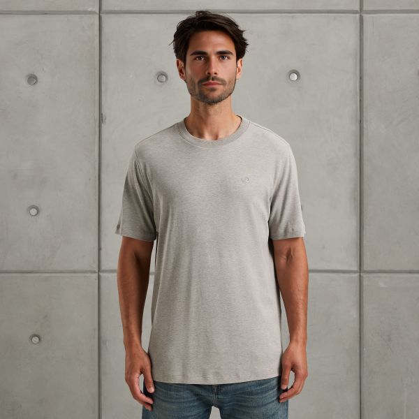T-shirt in 100% cotton – Grey Comfort Denim – T-shirts & polo shirts | CAST IRON
