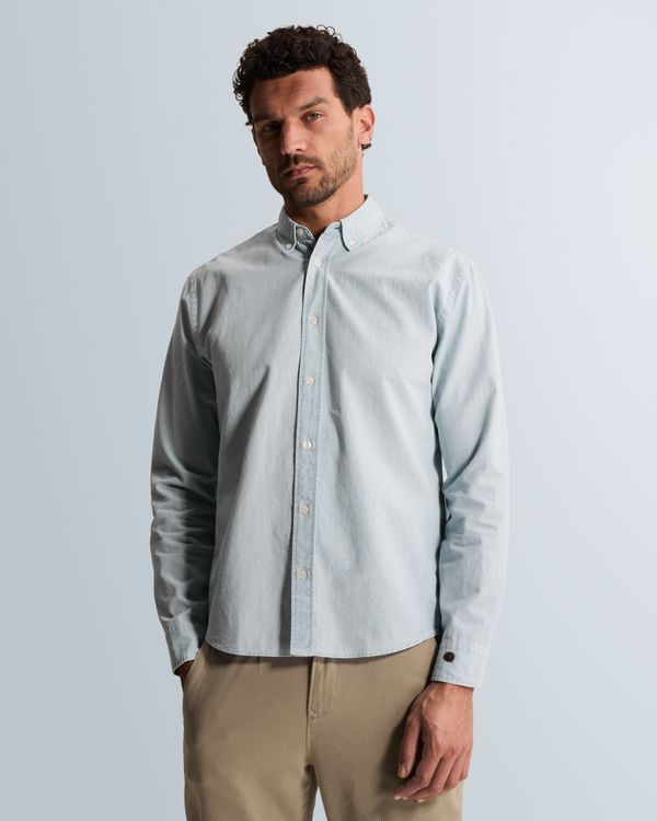 Shirt in 100% cotton – Black Indigo – Casual shirts | CAST IRON
