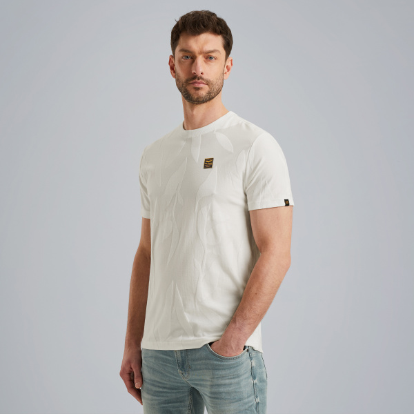 T-shirt met jacquardpatroon – Snow White – T-shirts | PME LEGEND