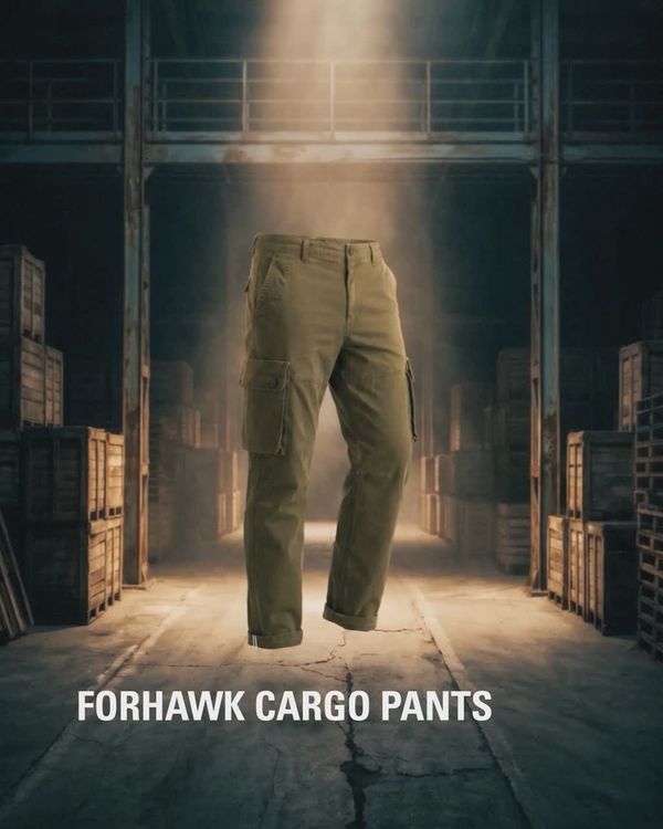 Forhawk Loose Fit Cargohose – Weeping Willow – Cargohosen | PME LEGEND