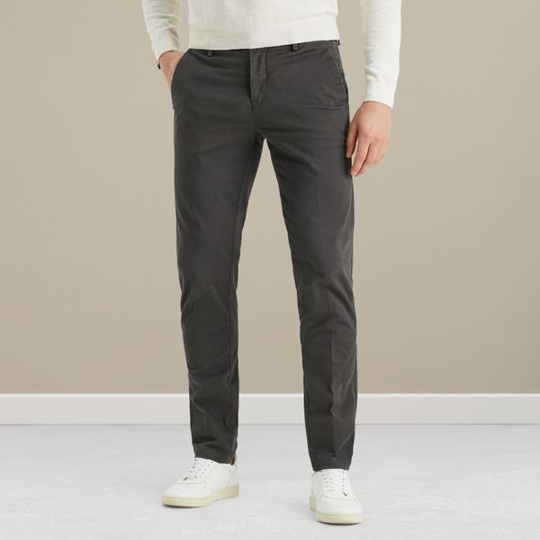 V12 slim fit chino – Grey Comfort Denim – Chino's | VANGUARD