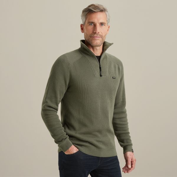 Pullover mit halbem Reißverschluss – Elmwood – New in | VANGUARD
