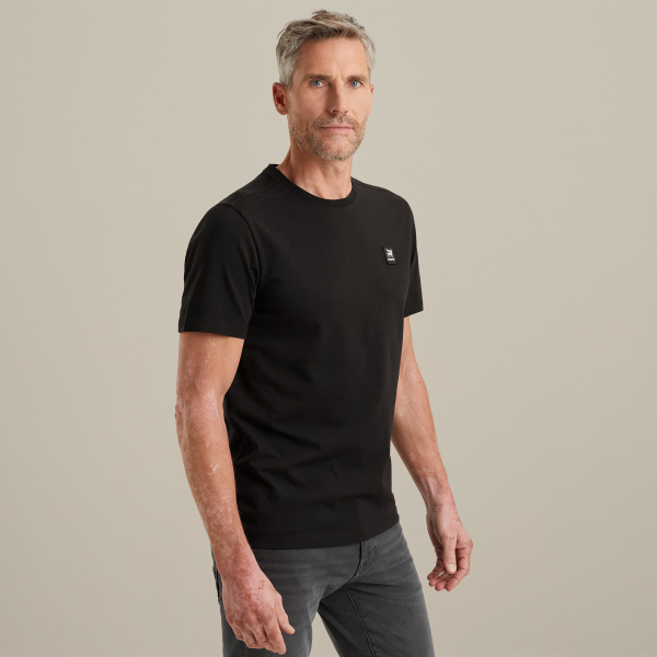 T-Shirt mit Badge – Moonless Night – T-shirts & polo shirts | VANGUARD