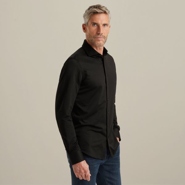 Elevated Knit Shirt – Moonless Night – Shirts | VANGUARD