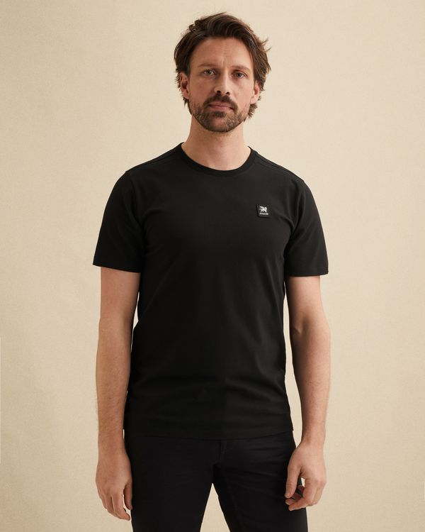 T-shirt met badge – Moonless Night – T-shirts | VANGUARD