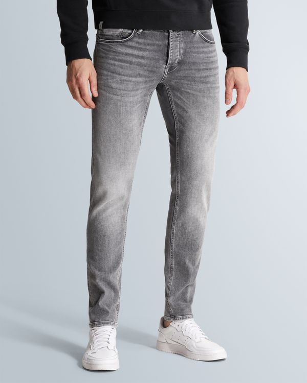 Riser slim fit jeans – Grey Comfort Denim – Slim fit | CAST IRON