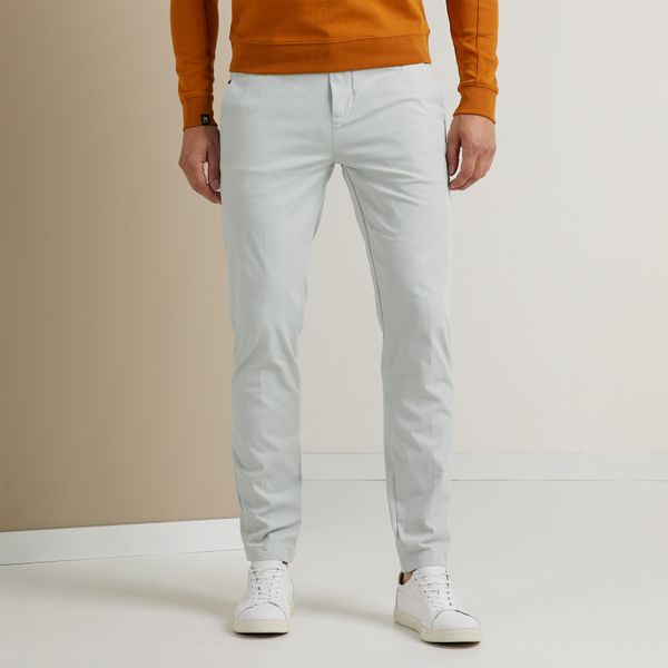 V12 Chino 4-Way Stretch Twill Broek – Snow White – Chino's | VANGUARD