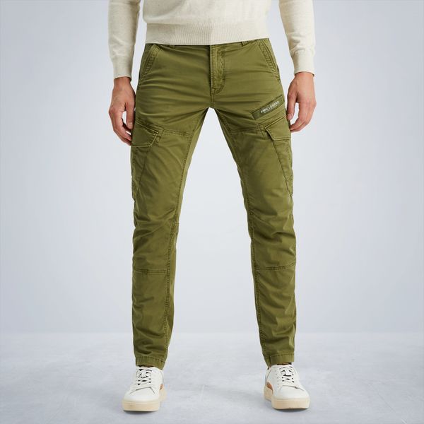 Nordrop tapered fit cargo broek – Weeping Willow – Cargobroeken | PME LEGEND