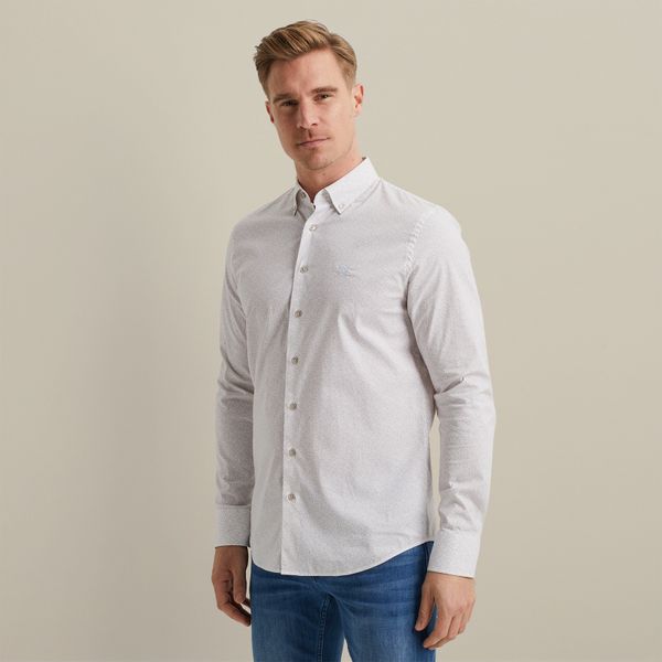 Overhemd van poplin katoen – Castle Wall – Smart casual overhemden | VANGUARD