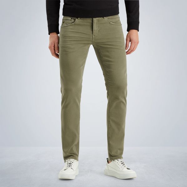 Tailwheel slim fit broek van colored denim – Weeping Willow – Broeken & shorts | PME LEGEND