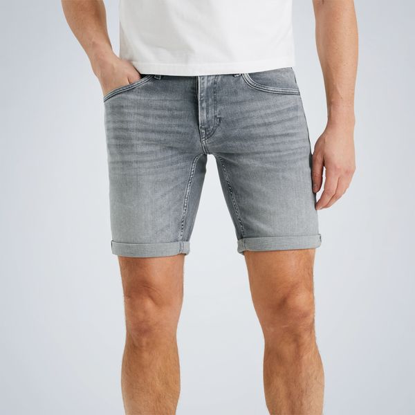 PME Legend Nightflight regular fit shorts – Grey Comfort Denim – Shorts | PME LEGEND