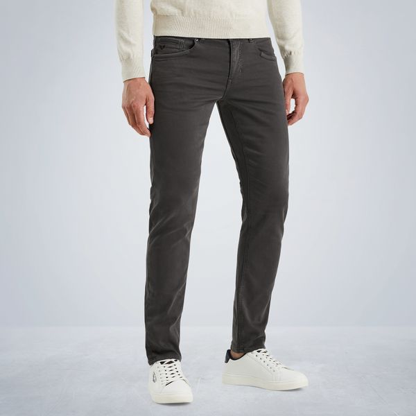 Tailwheel slim fit pants in colored denim – Grey Comfort Denim – Pants & shorts | PME LEGEND