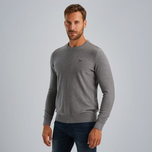 American Classic trui – Grey Comfort Denim – Truien | PME LEGEND