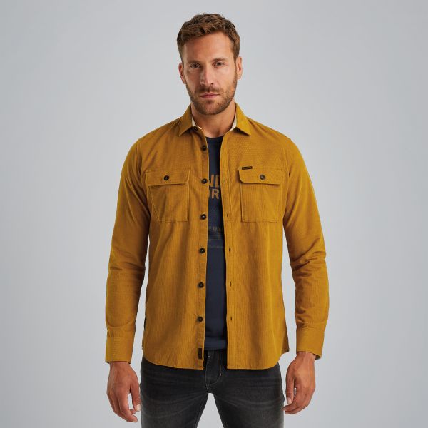 Overhemd van corduroy – Brown – Casual overhemden | PME LEGEND